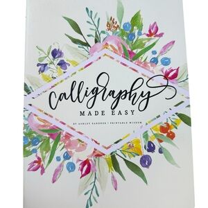 Floral Calligraphy Guide Book‎